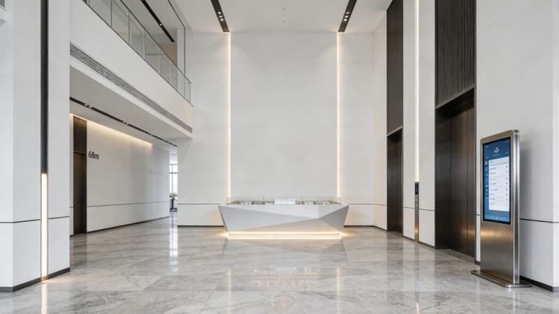 合肥6000㎡辦公樓設計：現代簡約風加智能系統，高效辦公首選