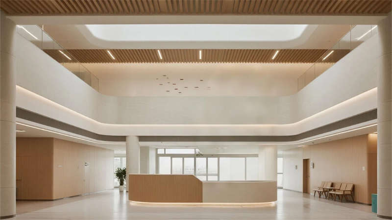 現代簡約康養空間，合肥康養醫院裝修設計效果圖