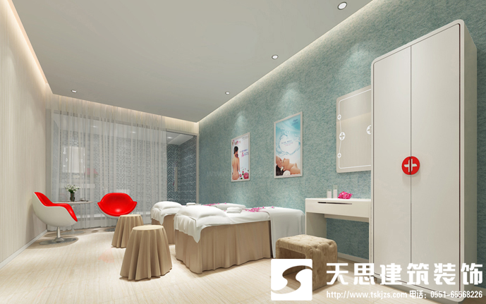 合肥美容院裝修設(shè)計之各區(qū)間設(shè)計的獨(dú)特風(fēng)格